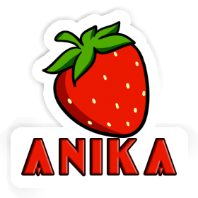 Erdbeere Aufkleber Anika Image