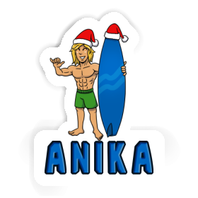 Surfer Sticker Anika Image