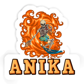 Surfer Sticker Anika Image