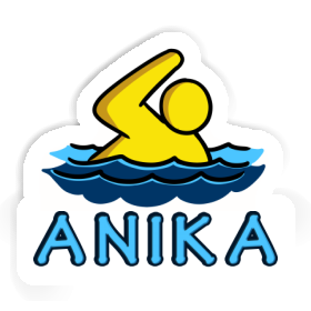 Swimmer Sticker Anika Image