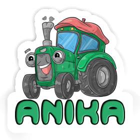 Anika Autocollant Tracteur Image