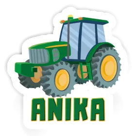 Anika Autocollant Tracteur Image