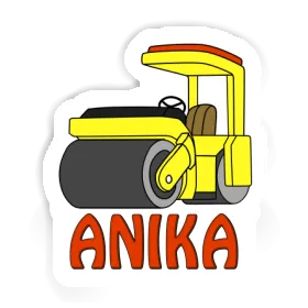 Walze Aufkleber Anika Image