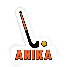 Floorball Stick Sticker Anika Image