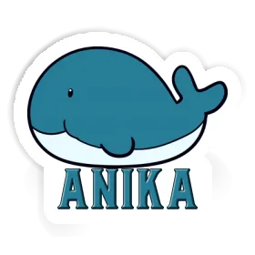 Walfisch Aufkleber Anika Image