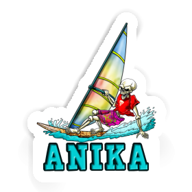 Anika Autocollant Surfeur Image