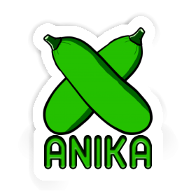 Anika Sticker Zucchini Image