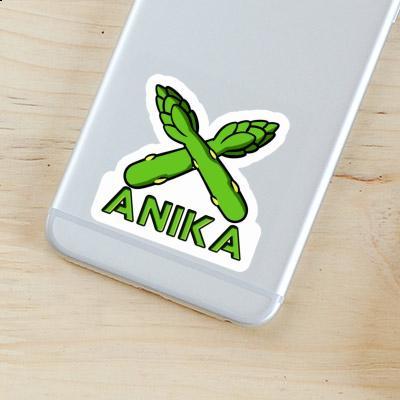 Aufkleber Spargel Anika Laptop Image