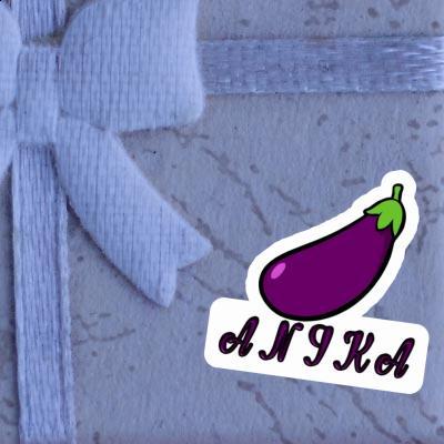 Aubergine Sticker Anika Gift package Image