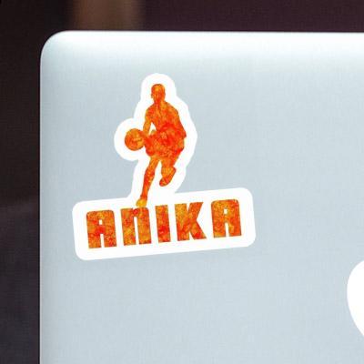 Anika Sticker Basketballspieler Laptop Image