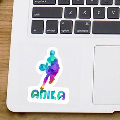 Sticker Anika Basketballspieler Gift package Image