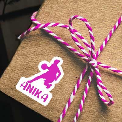 Joueuse de basket-ball Autocollant Anika Gift package Image