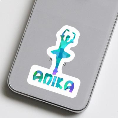 Anika Autocollant Ballerine Laptop Image