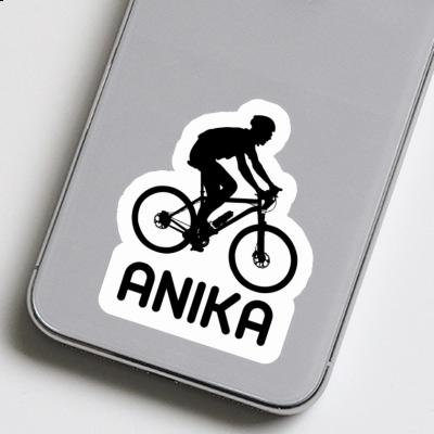 Sticker Biker Anika Laptop Image