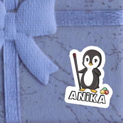 Anika Sticker Billiards Player Laptop Image