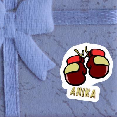 Aufkleber Anika Boxhandschuh Gift package Image