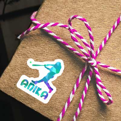 Sticker Anika Baseball Player Gift package Image