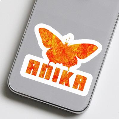 Sticker Anika Butterfly Laptop Image