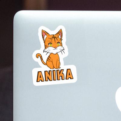 Sticker Anika Kitten Gift package Image