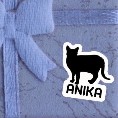 Cat Sticker Anika Notebook Image