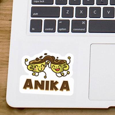 Kaffee Sticker Anika Image