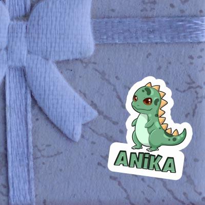 Autocollant Dino Anika Notebook Image