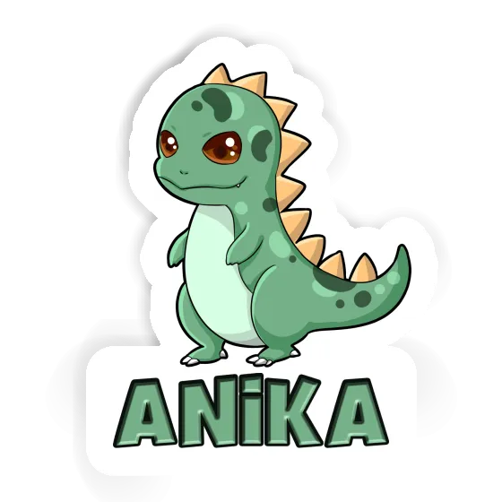 Autocollant Dino Anika Laptop Image