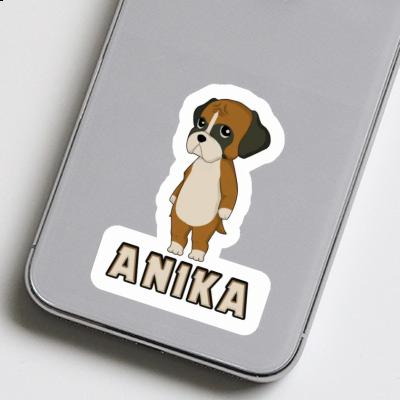 Sticker Anika German Boxer Image