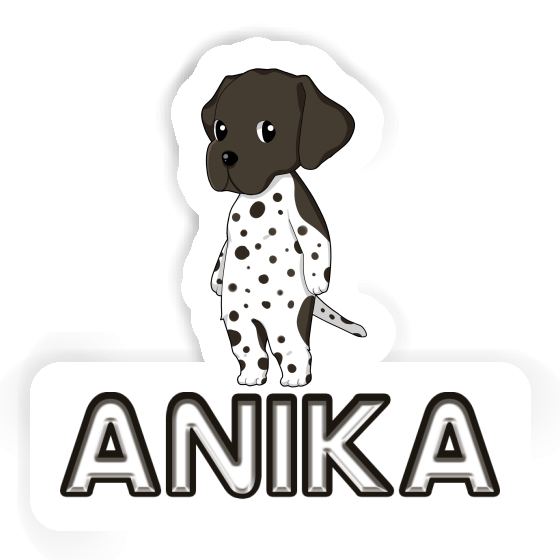 Anika Sticker German Shorthaired Pointer Laptop Image