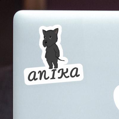 Giant Schnauzer Sticker Anika Laptop Image