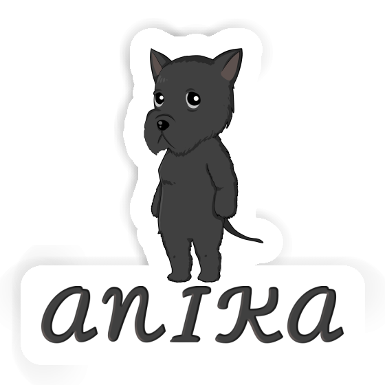 Aufkleber Riesenschnauzer Anika Gift package Image