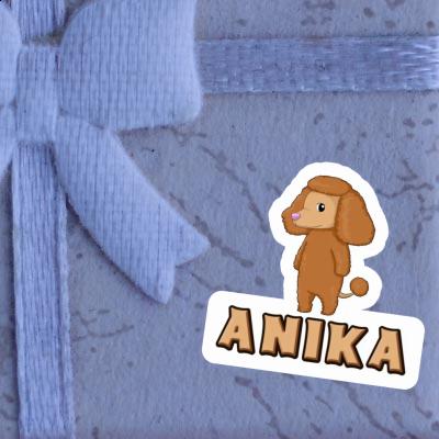 Anika Sticker Poodle Notebook Image