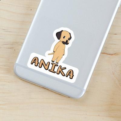 Anika Sticker Rhodesian Ridgeback Notebook Image