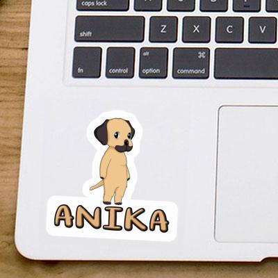 Anika Sticker Rhodesian Ridgeback Notebook Image