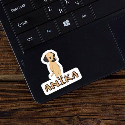 Anika Sticker Rhodesian Ridgeback Notebook Image