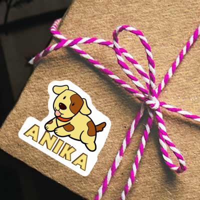 Autocollant Chien Anika Gift package Image