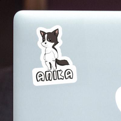 Anika Aufkleber Border Collie Laptop Image