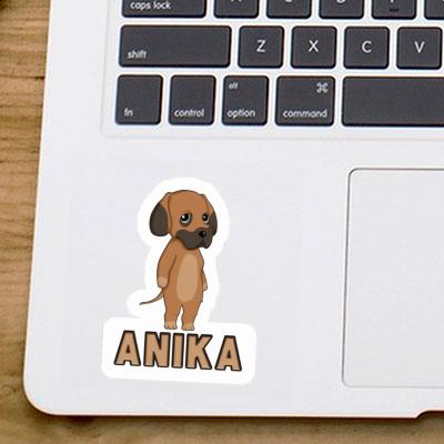 Anika Sticker German Mastiff Notebook Image