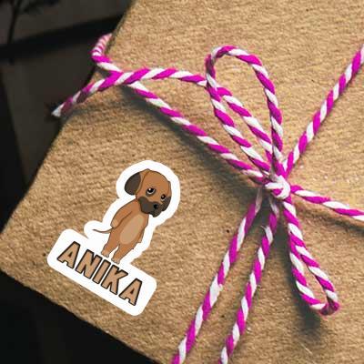 Anika Sticker German Mastiff Laptop Image