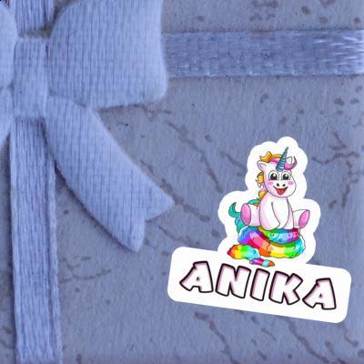 Autocollant Anika Bébé licorne Gift package Image