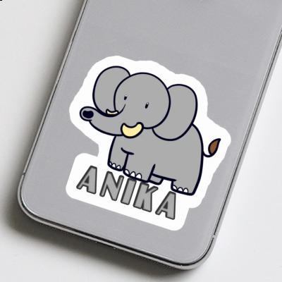 Autocollant Anika Éléphant Notebook Image