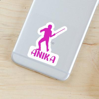 Sticker Anika Fencer Notebook Image