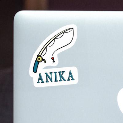 Sticker Fishing Rod Anika Laptop Image