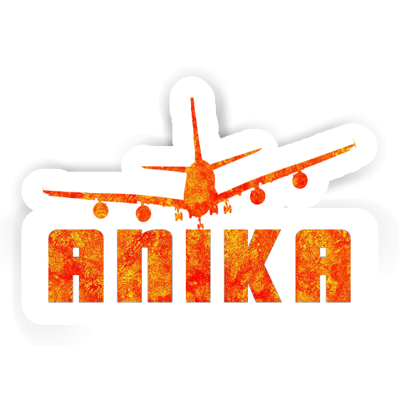 Anika Sticker Airplane Gift package Image