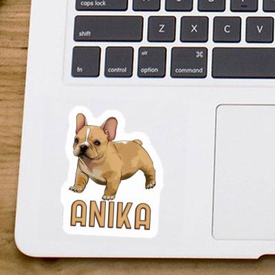 Frenchie Sticker Anika Laptop Image