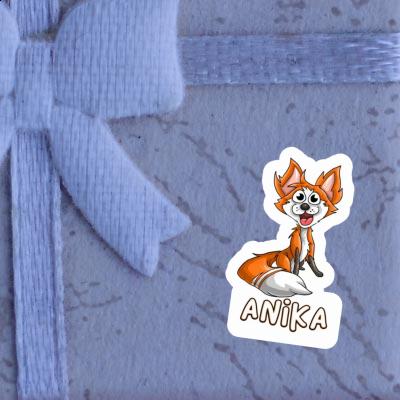 Anika Sticker Fox Notebook Image