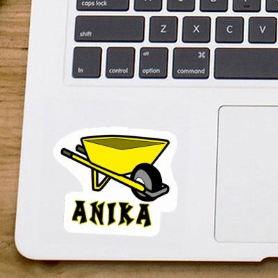 Anika Sticker Schubkarre Laptop Image