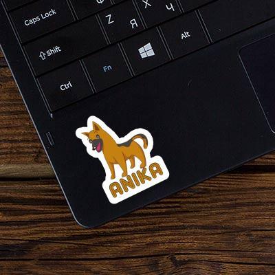 Anika Sticker Sheperd Dog Notebook Image