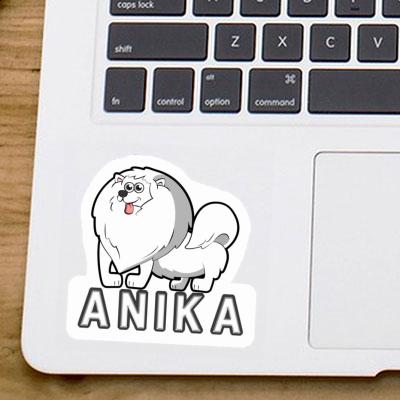 Chien Autocollant Anika Laptop Image