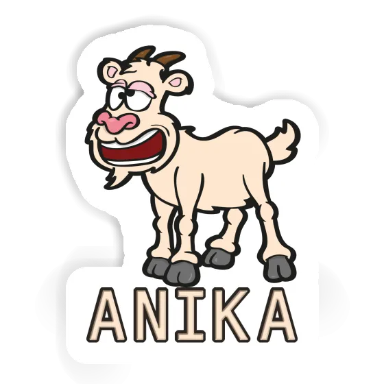 Goat Sticker Anika Notebook Image